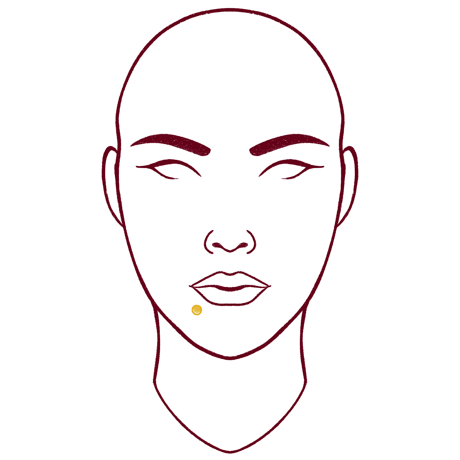 Labret Décalé